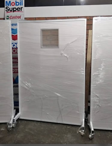 Biombos/ventanas plomada